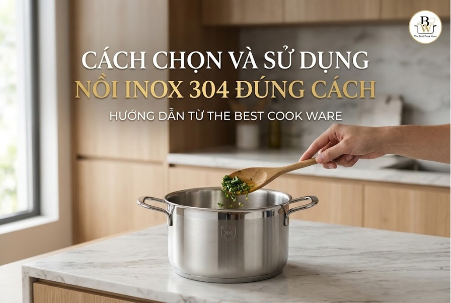 Cách Chọn Và Sử Dụng Nồi Inox 304 Đúng Cách